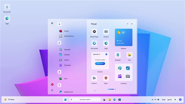 河内1.5分彩：Windows 12.2概念设计曝光：全新开始菜单 支持Windows 7主题