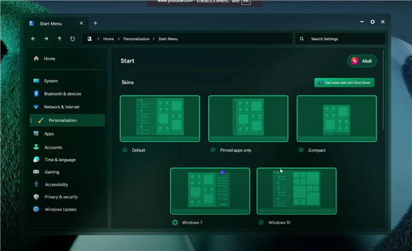 河内1.5分彩：Windows 12.2概念设计曝光：全新开始菜单 支持Windows 7主题