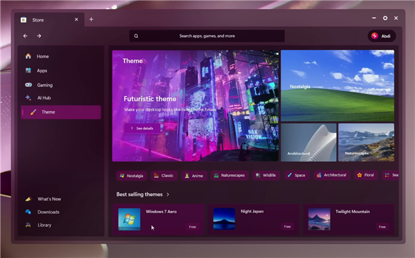 河内1.5分彩：Windows 12.2概念设计曝光：全新开始菜单 支持Windows 7主题